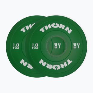 Тежести THORN FIT Fractional 2 x 2 kg green/white