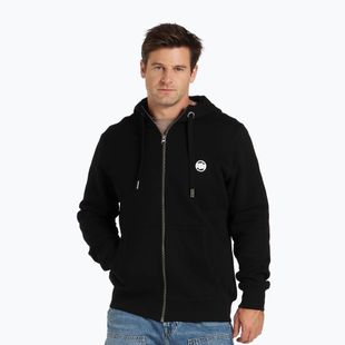 Мъжки суитшърт Pitbull Small Logo Hooded Zip black