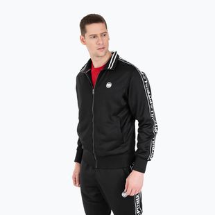 Спортно горнище Pitbull West Coast Trackjacket Tape Logo Terry Group black