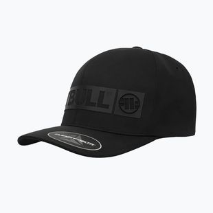 Питбул Пълна шапка ,,Hilltop" Stretch Fitted черна