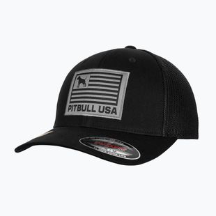 Мъжка шапка Pitbull Mesh Full Cap Pitbull Usa Multicam black