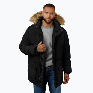 Мъжко яке Pitbull Forest Hooded Parka black
