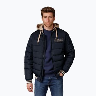 Мъжко яке Pitbull Hidden Quilted Hooded dark navy/beige
