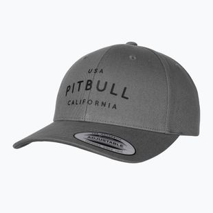 Pitbull Snapback ,,USA CAL" Класическа нископрофилна графитена бейзболна шапка