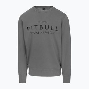 Мъжки потник Pitbull Mt Fuji Crewneck Sweatshirt washed grey