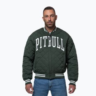 Мъжко яке Pitbull Jupiter Padded Baseball dark green