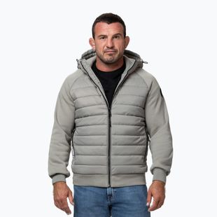 Мъжко яке Pitbull Palomar Padded Hooded Hybrid dusty salvia