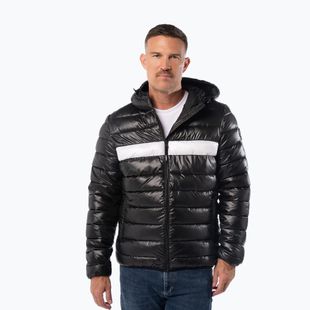 Мъжко зимно яке Pitbull Shatto Quilted Hooded black