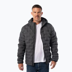 Мъжко зимно яке Pitbull Camino Quilted Hooded graphite
