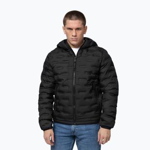 Мъжко зимно яке Pitbull Camino Quilted Hooded black