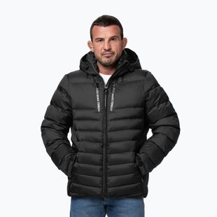 Мъжко зимно яке Pitbull Crestline Padded Hooded black