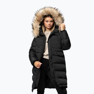 Дамско зимно яке Pitbull Queenston Padded Hooded black