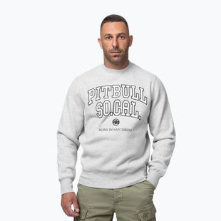 Мъжки суитшърт Pitbull So Cal Crewneck grey/melange
