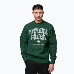 Мъжки суитшърт Pitbull So Cal Crewneck hunter green