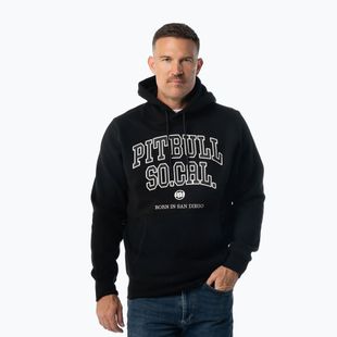 Мъжки суитшърт Pitbull So Cal Hooded black