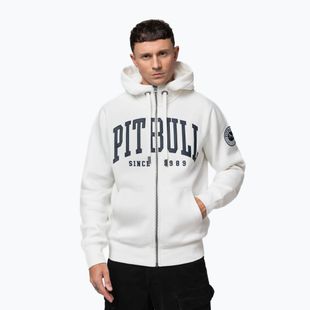 Мъжки суитшърт Pitbull Norton Hooded Zip off white