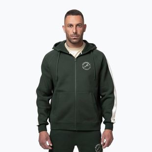 Мъжки суитшърт Pitbull San Diego Ca Hooded Zip dark green