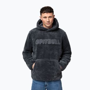 Мъжки суитшърт Pitbull Aragon Hooded graphite