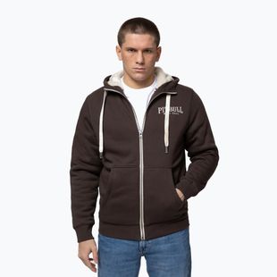 Мъжки суитшърт Pitbull Ruffin Detroit Hooded Zip dark chocolate