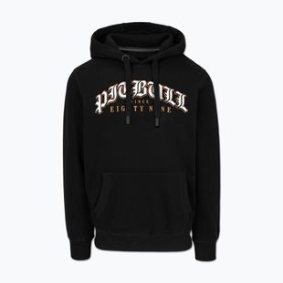 Мъжки суитшърт Pitbull Tattoo Hooded black