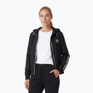 Дамско яке Pitbull Aaricia Stripes Nylon Hooded black
