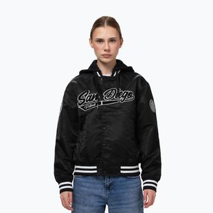 Дамско яке Pitbull Angela San Diego Hooded Varsity black
