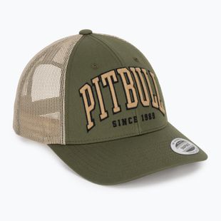 Мъжка шапка с козирка Pitbull Mesh "Pitbull Norton" Trucker Low Profile green