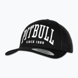 Мъжка шапка с козирка Pitbull Mesh "Pitbull Norton" Trucker Low Profile black/black