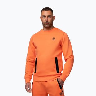 Мъжки суитшърт Pitbull Dogwood Crewneck Sweatshirt fluo orange