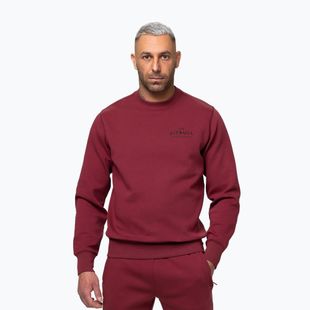Мъжки суитшърт Pitbull Sampson Crewneck Sweatshirt burgundy