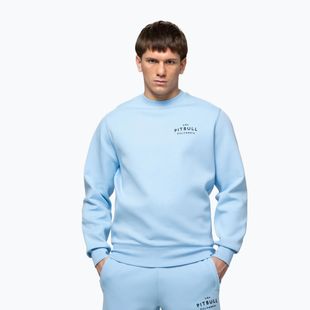 Мъжки суитшърт Pitbull Sampson Crewneck Sweatshirt sky blue