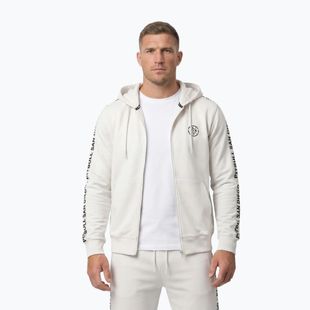 Мъжки суитшърт Pitbull Tape Parker Hooded Zip off white