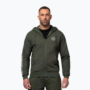 Мъжки суитшърт Pitbull Tape Parker Hooded Zip old green