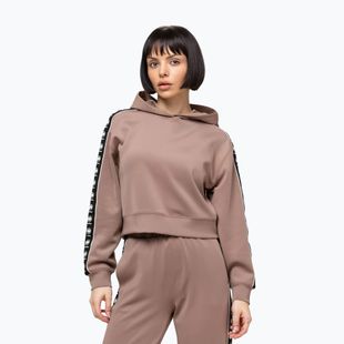 Дамски суитшърт Pitbull Verona Hooded Oversize chocolate mousse