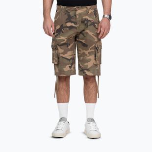 Мъжки шорти Pitbull Volmer Long Cargo camo
