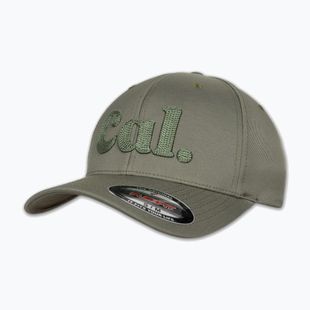 Мъжка шапка с козирка Pitbull Full Cap 3D Cal Flexfit Dusty Salvia green