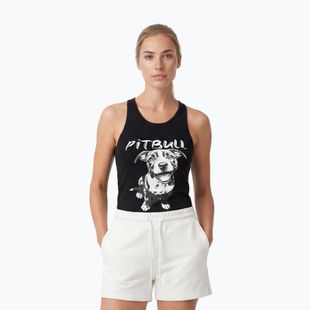 Дамска тениска Pitbull Puppy 2 Tank Top black