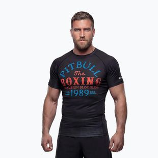 Мъжки рашгард Pitbull Champion Bloodline Rashguard black
