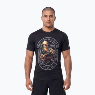Мъжка тениска Pitbull Mesh Jiu Jitsu black