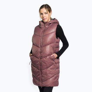 Дамска жилетка 4F кафява H4Z22-KUDP006