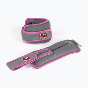 Тежести за китки Body Sculpture Bb 2700Uepk 2 x 0,5 kg grey/pink