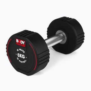 Гумиран дъмбел/гира Body Sculpture TPU BW 133 6 kg black