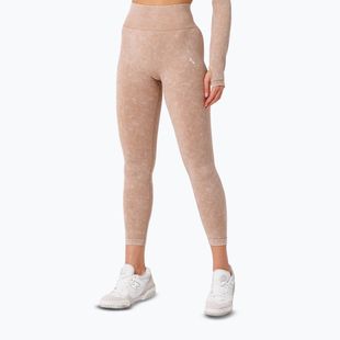Дамски клинове за тренировка Carpatree Yasmine Seamless beige stone wash