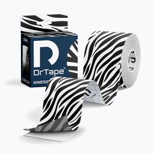Кинезио лента DrTape zebra