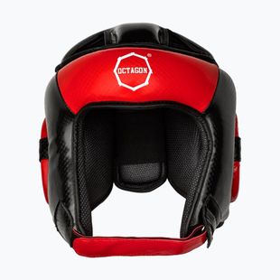 Боксова каска Octagon Carbon red