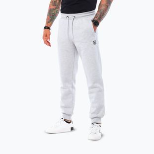 Мъжки панталони за бягане Octagon Small Logo grey
