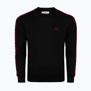 Мъжки суитшърт Octagon Stripe black/red