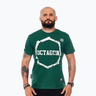 Мъжка тениска Octagon Зелени зъби
