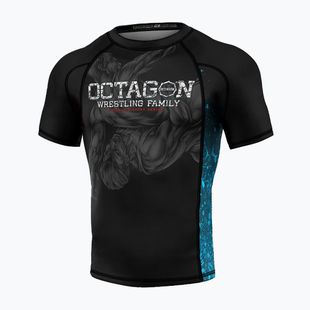Мъжки рашгард Octagon Premium Wrestling Family black/multicolour