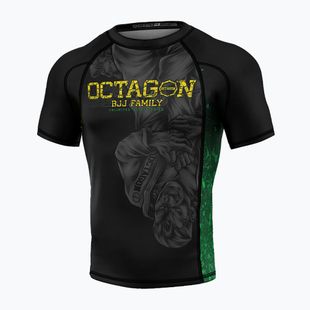 Octagon Premium Jiu Jitsu Family черен/многоцветен мъжки рашгард